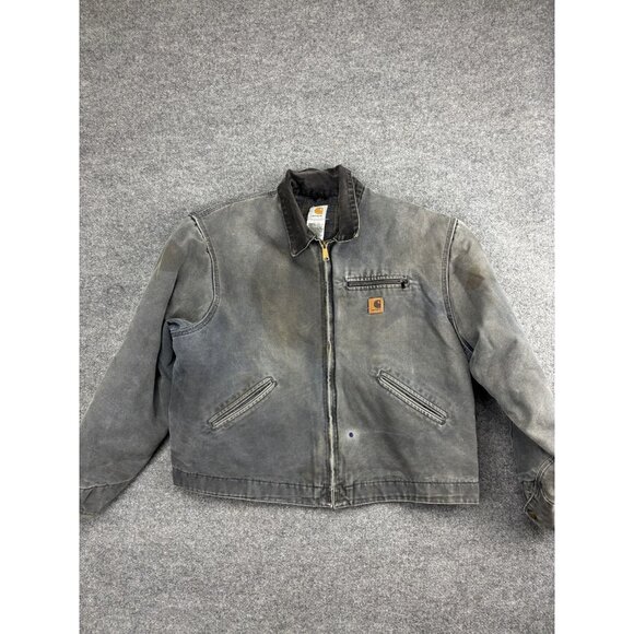 Carhartt Other - VNTG Carhartt J97 PTL Jacket Mens 2XL Canvas Detroit Blanket Lined Workwear RARE